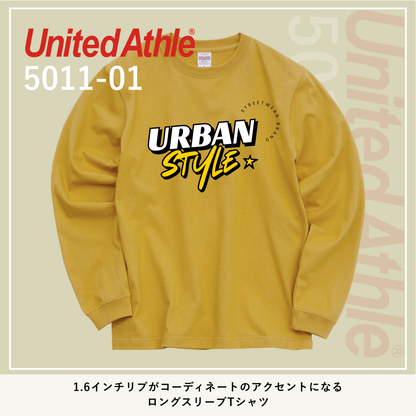 5.6オンス ロングスリーブ Tシャツ（1.6インチリブ）