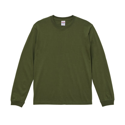 5.6オンス ロングスリーブ Tシャツ（1.6インチリブ）