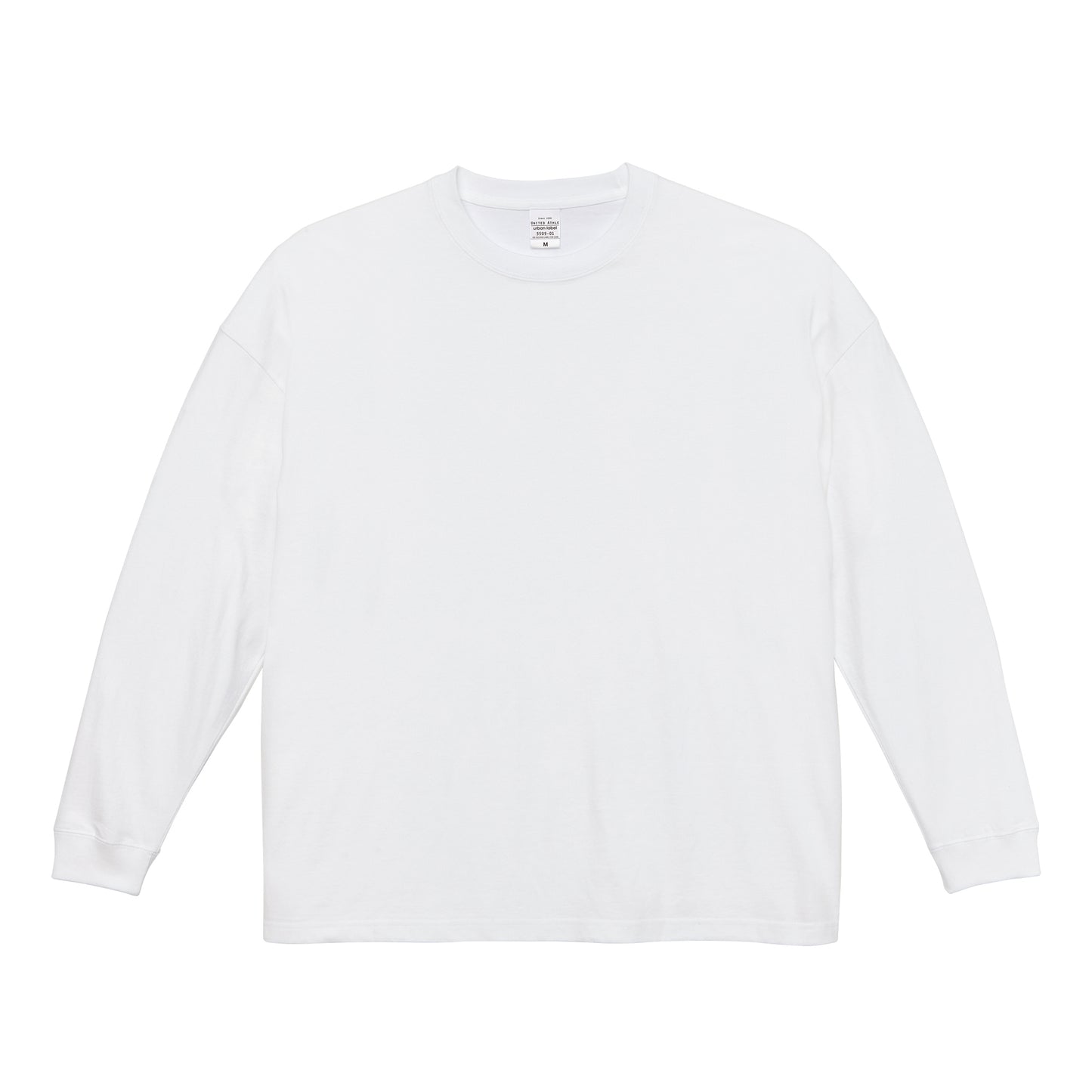 5.6オンス ビッグシルエット ロングスリーブ Tシャツ（1.8インチリブ）