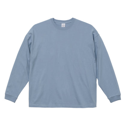 5.6オンス ビッグシルエット ロングスリーブ Tシャツ（1.8インチリブ）