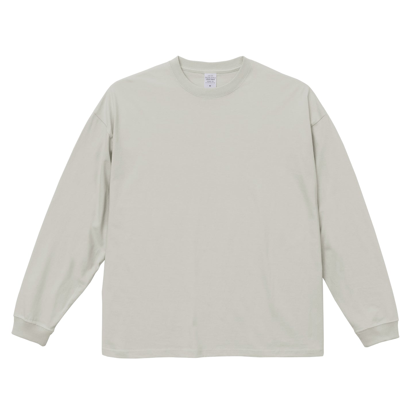 5.6オンス ビッグシルエット ロングスリーブ Tシャツ（1.8インチリブ）